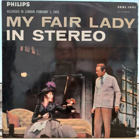 Original Cast*, Rex Harrison And Julie Andrews With Stanley Holloway, Robert Coote, Betty Woolfe, Leonard Weir – My Fair Lady LP PLAK