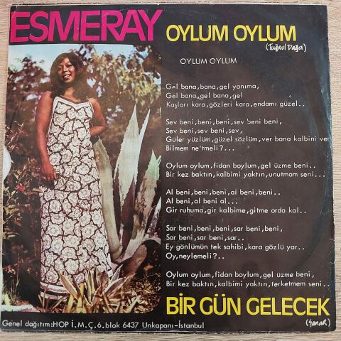 ESMERAY - OYLUM OYLUM 45LİK PLAK