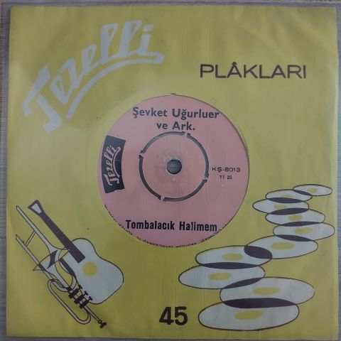 Şevket Uğurluer Ve Arkadaşları – Tombalacık Halimem / Darıldın Mı Cicim Bana 45LİK PLAK