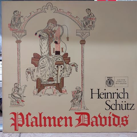 Heinrich Schütz – Psalmen Davids LP PLAK