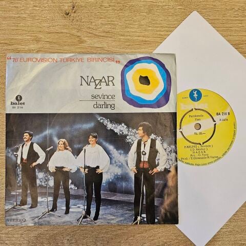 Nazar , Nilüfer – Sevince / Darling 45LİK PLAK