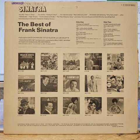 Frank Sinatra – The Best Of Frank Sinatra LP PLAK