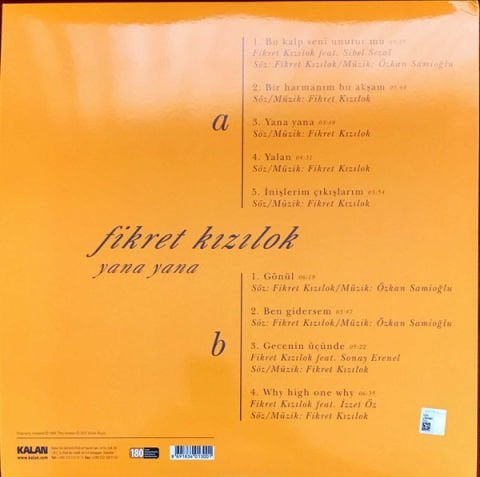 Fikret Kızılok - Yana Yana LP PLAK