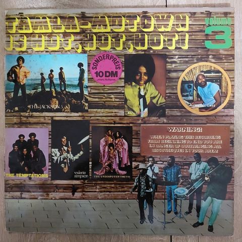 Various – Tamla-Motown Is Hot, Hot, Hot! Volume 3 LP PLAK