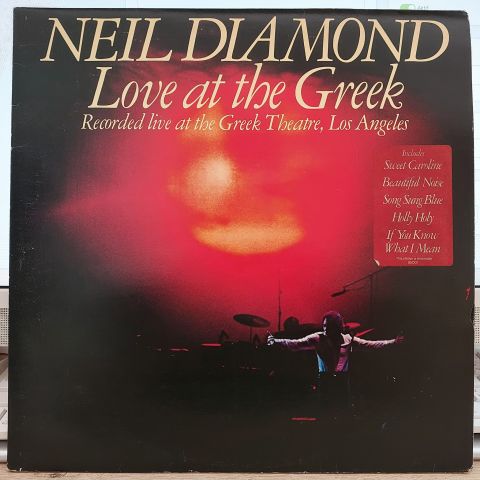 Neil Diamond – Love At The Greek - Recorded Live At The Greek Theatre LP PLAK