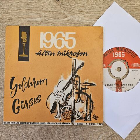Yıldırım Gürses – Gençliğe Veda / Canım İstanbul 45LİK PLAK