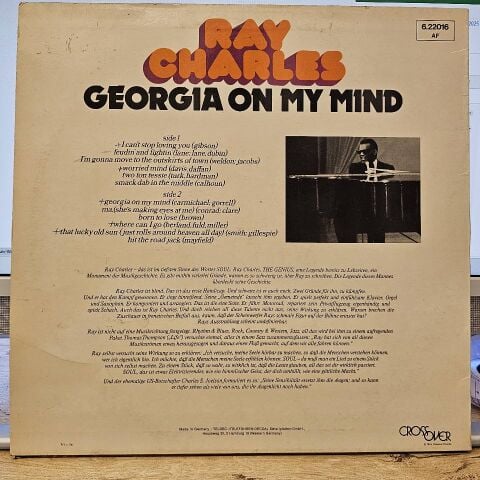 Ray Charles – Georgia On My Mind And Other Great Songs LP PLAK