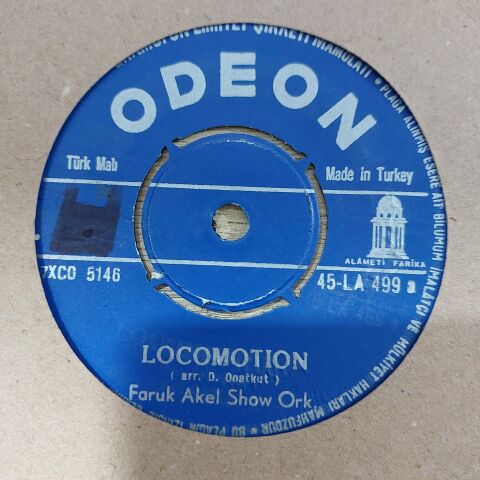 FARUK AKEL - LOCOMOTION 45LİK PLAK