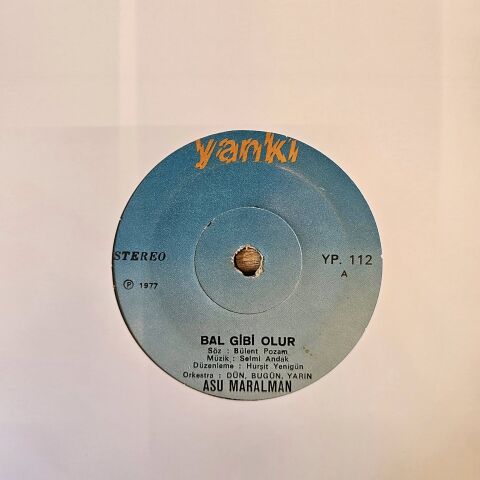 Asu Maralman – Bal Gibi Olur 45LİK PLAK