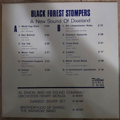 Black Forest Stompers – Black Forest Stompers LP PLAK