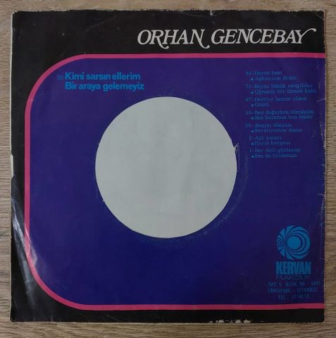 Orhan Gencebay – Dertler Benim Olsun / Gönül 45LİK PLAK