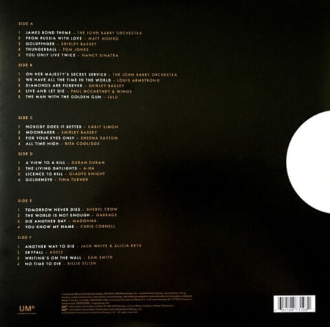 Various – The Best Of Bond... James Bond LP PLAK