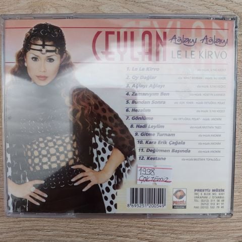 CEYLAN - LE LE KİRVO AĞLAYI AĞLAYI CD