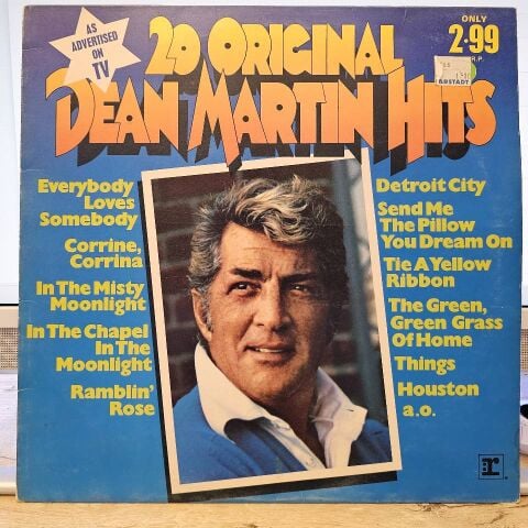 Dean Martin – 20 Original Dean Martin Hits LP PLAK