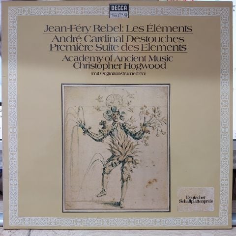 Jean-Féry Rebel, André-Cardinal Destouches, The Academy Of Ancient Music LP PLAK