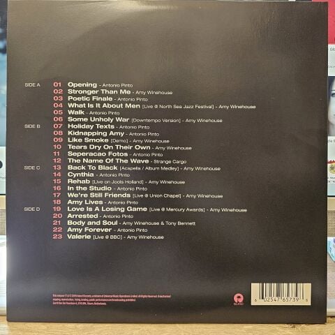 Amy Winehouse, Antonio Pinto – Amy (The Original Soundtrack) LP PLAK