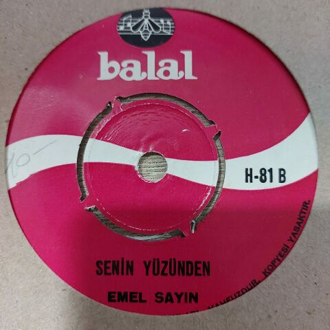 EMEL SAYIN - AŞKIN KANUNU 45LİK PLAK