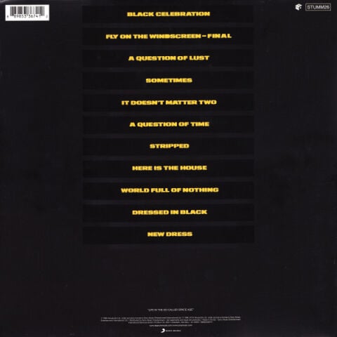 Depeche Mode – Black Celebration LP PLAK