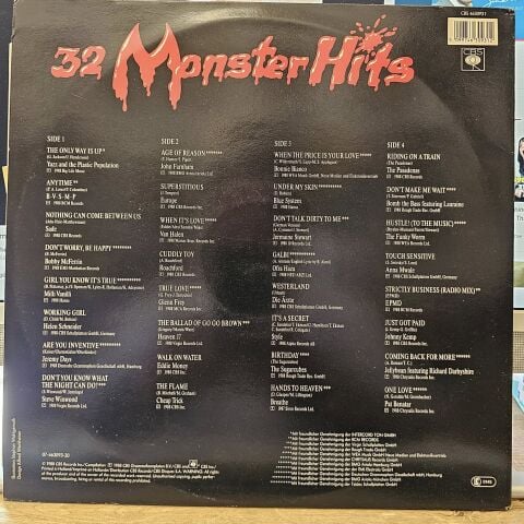 Various – Ronny's Pop Show 12 (32 Monster Hits) LP PLAK