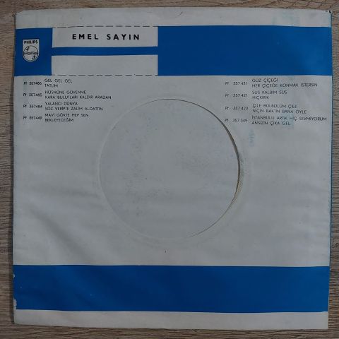 Emel Sayın – Mavi Gökte Hep Sen / Bekleyeceğim 45LİK PLAK