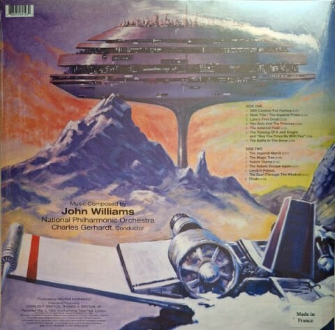 John Williams , National Philharmonic Orchestra, Charles Gerhardt – The Empire Strikes Back (Symphonic Suite From The Original Motion Picture Score) LP PLAK