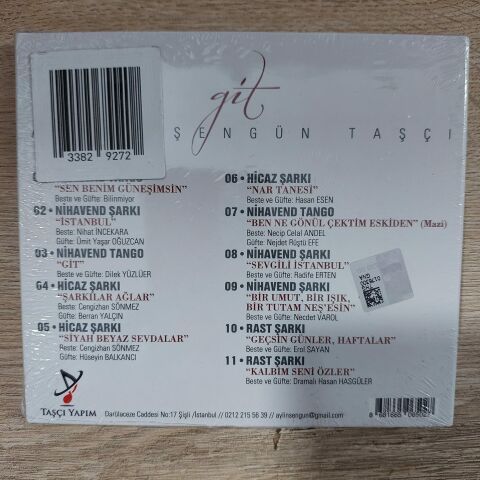 AYLİN ŞENGÜN TAŞÇI - GİT CD