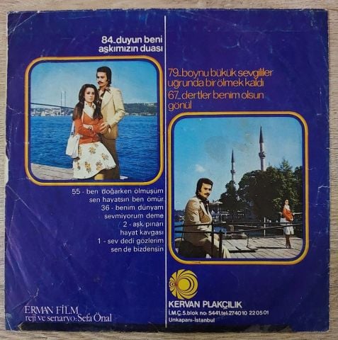 Orhan Gencebay – Duyun Beni / Aşkımızın Duası 45LİK PLAK