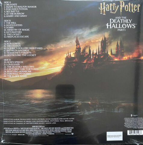 Alexandre Desplat – Harry Potter And The Deathly Hallows Part 1 (Original Motion Picture Soundtrack) LP PLAK