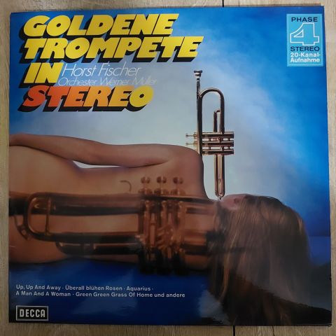 Horst Fischer – Goldene Trompete In Stereo LP PLAK