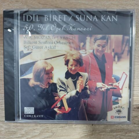 İDİL RİBET / SUNA KAN - 50. YIL ÖZEL KONSERİ CD