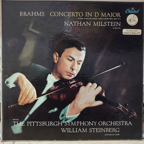 Brahms - Nathan Milstein, William Steinberg LP PLAK