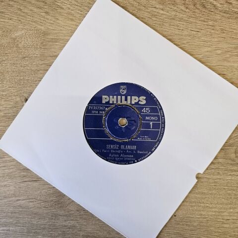 Ayten Alpman – Sensiz olamam / Aynalar Aynalar 45LİK PLAK