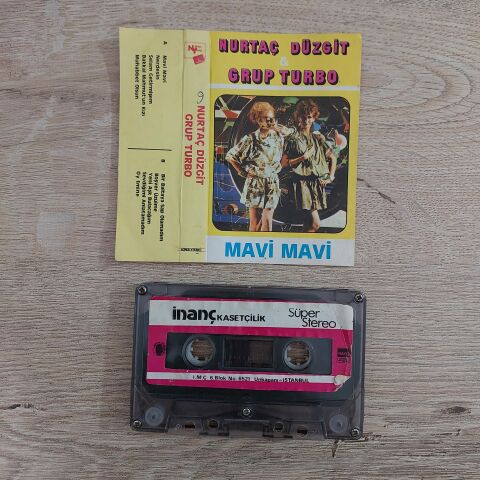 NURTAÇ DÜZGÜT & GRUP TURBO - MAVİ MAVİ KASET