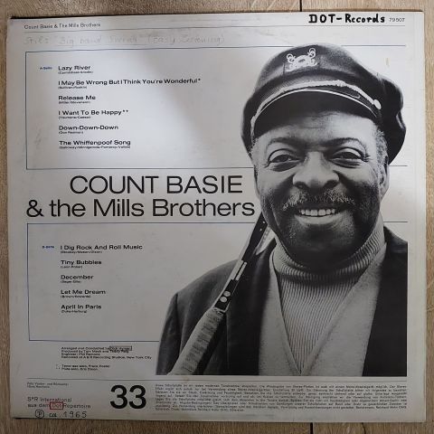 Count Basie & The Mills Brothers – Count Basie & The Mills Brothers LP PLAK