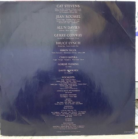 Cat Stevens – Numbers (A Pythagorean Theory Tale) LP PLAK