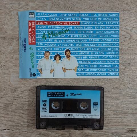 BEŞ YIL ÖNCE ON YIL SONRA - 4 MEVSİM KASET