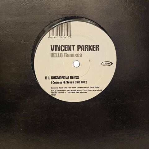 Vincent Parker – Hello Remixes LP PLAK