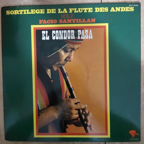Facio Santillan – Sortilege De La Flute Des Andes Vol 2 LP PLAK