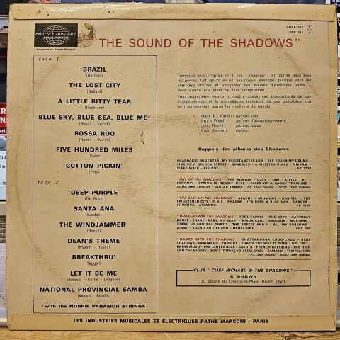The Shadows – The Sound Of The Shadows LP PLAK