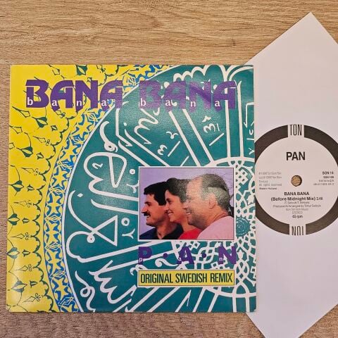 Pan – Bana Bana (Original Swedish Remix) 45LİK PLAK