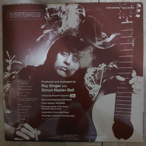 Clive Sarstedt – Clive Sarstedt LP PLAK