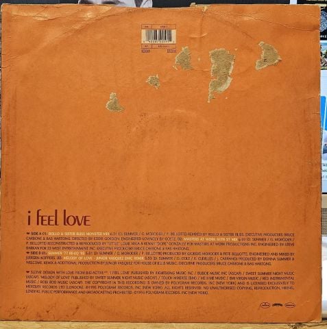 Donna Summer – I Feel Love LP PLAK