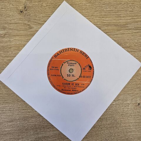 Kamuran Akkor – Yavrum Ve Ben / Kim Kimedir Bu Alem 45LİK PLAK