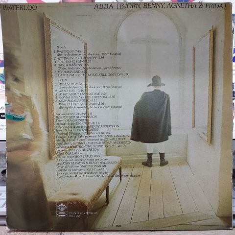 ABBA, Bjorn, Benny, Anna & Frida – Waterloo LP PLAK