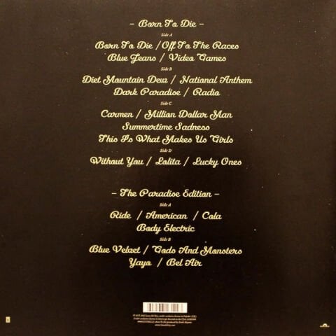 Lana Del Rey – Born To Die (The Paradise Edition) LP PLAK