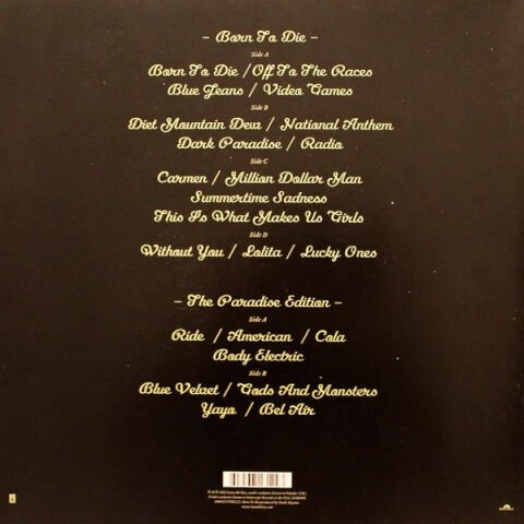 Lana Del Rey – Born To Die (The Paradise Edition) LP PLAK