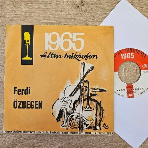 FERDİ ÖZBEĞEN - SANDIĞIMI AÇAMADIM 45LİK PLAK