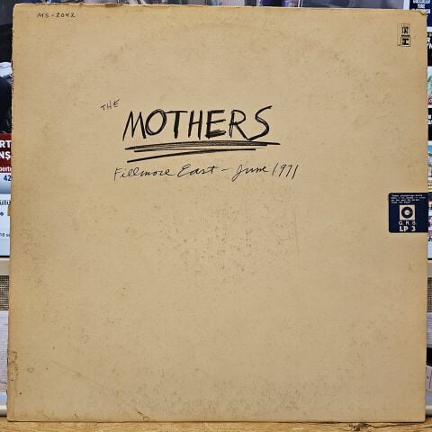 The Mothers – Fillmore East - June 1971 LP PLAK