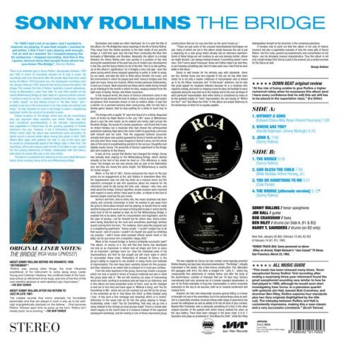 Sonny Rollins – The Bridge LP PLAK