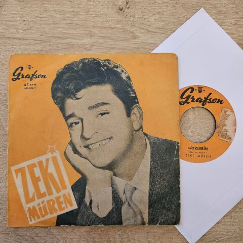Zeki Müren – Gözlerin / Son Ümidimde Bitti 45LİK PLAK